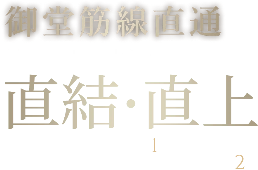 御堂筋線直通「箕面船場阪大前」駅 直結・直上※1 クラッシィタワー箕面船場 徒歩1分 ブリリアタワー箕面船場SKY ＆ GARDEN 徒歩2分